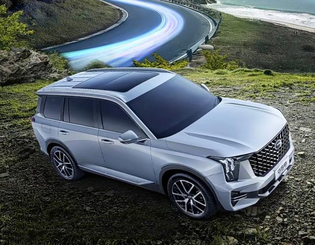 15萬起，廣汽傳祺GS8，大七座，2.0T混動+8AT，方盒子越野SUV！-有駕