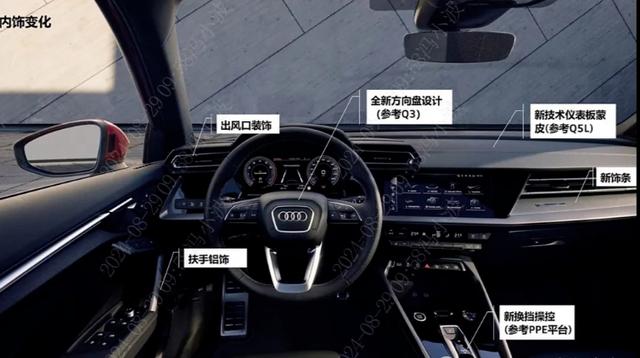 新款奧迪A3L，車標能發光，軸距提升50mm，升1.5T動力，真香預警-有駕