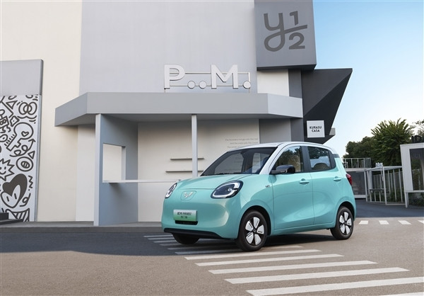 聯名卡皮巴拉小黃豚！五菱宏光MINIEV四門版實車曝光